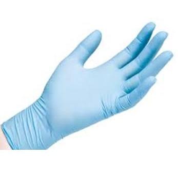 Găng tay Nitrile xanh có bột 