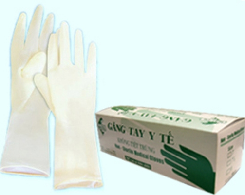 Găng tay phẫu thuật chưa tiệt trùng