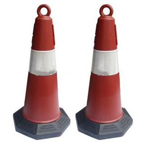 Cọc tiêu Bảo Bình đế cao su có quai xách