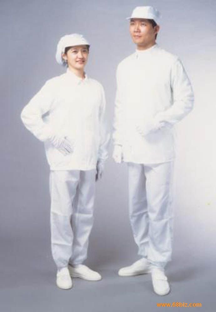 Quần áo phòng sạch rời quần mầu trắng