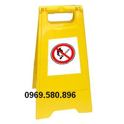Biển báo cấm húng thuốc, mầu vàng, trung quốc
