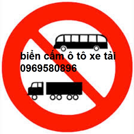 Biển báo giao thông biển số 107 