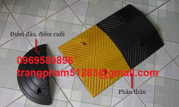 GỜ GIẢM TỐC BẰNG CAO SU - THIẾT BỊ AN TOÀN GIAO THÔNG 