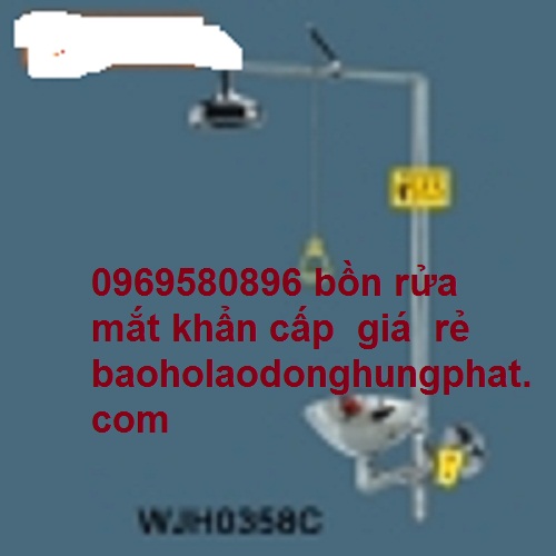 Bồn rửa mắt khẩn cấp WJH0358C và vòi sen i nox