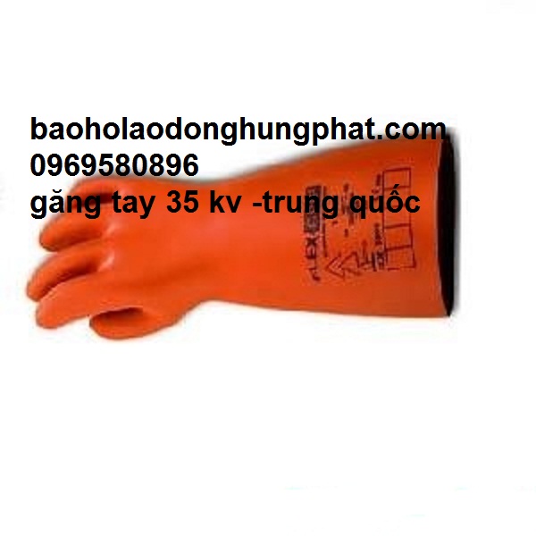 GĂNG TAY CÁCH ĐIỆN 35 KV XUẤT XỨ TRUNG QUỐC GIÁ RẺ