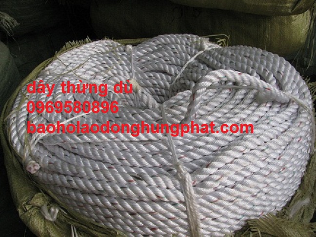 Dây thừng dù phi 16  màu trắng  Hàng Việt Nam sản xuất - giá ...
