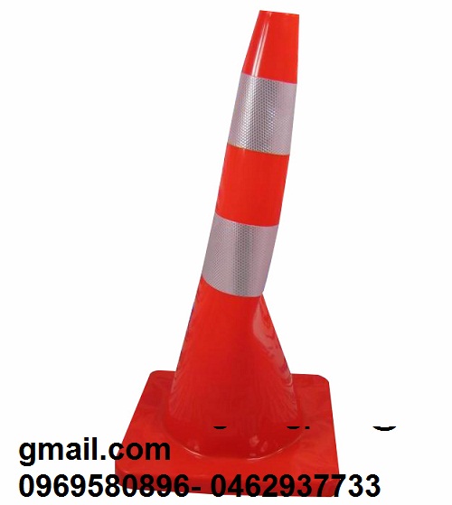 Cọc tiêu nhựa PVC  nhựa dẻo  đẹp kt:70 cm , nặng 2,3kg