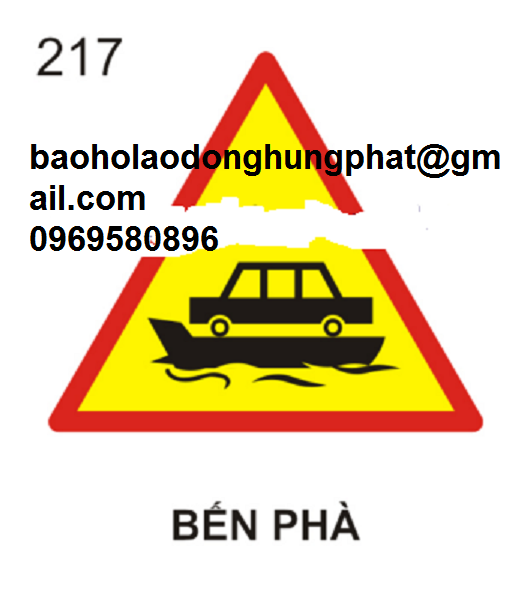  Biển số 217 - Bến Phà kích thước 60-70-90 cm 