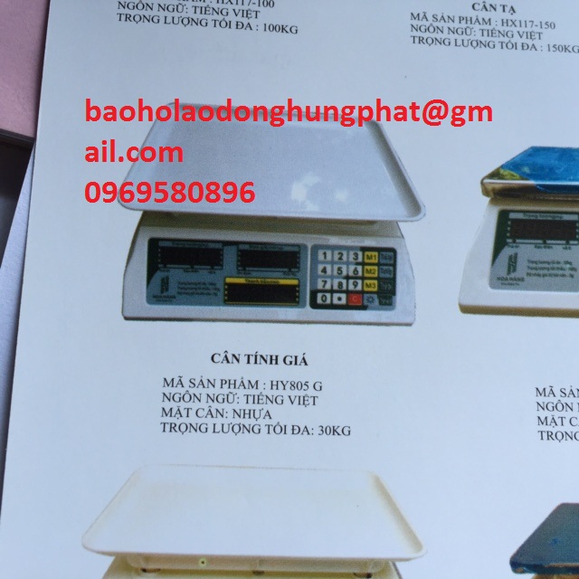 Cân Điện Tử  HY805G - Gía tốt  tại Hưng Thịnh Phát 