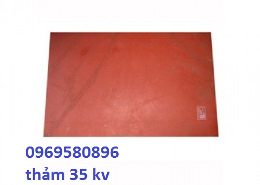 THẢM CÁCH ĐIỆN 35 KV 1M X 1M DÀY 9mm 