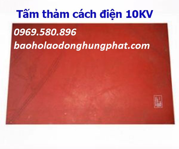 THẢM CÁCH ĐIỆN 10KV  (malayxia ) KT 1m x 1m 