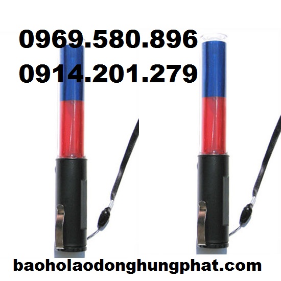 Gậy phân luồng ngắn 2 màu ngắn có đèn giá rẻ tại Hưng Thị...