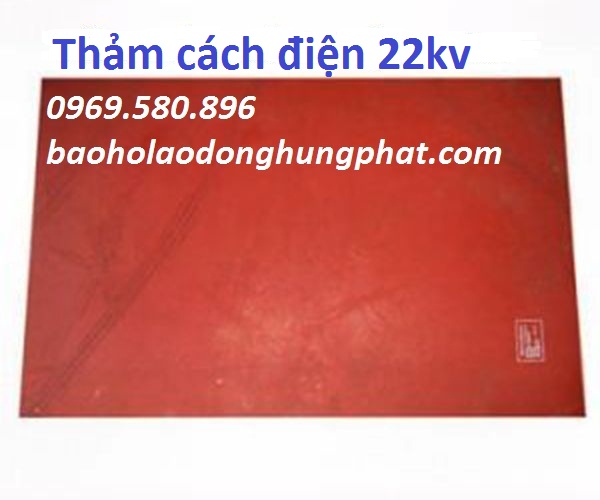 Thảm cách điện 10kv 1m x 1m HTP  Gía rẻ 